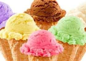 طريقة عمل ايس كريم ملون