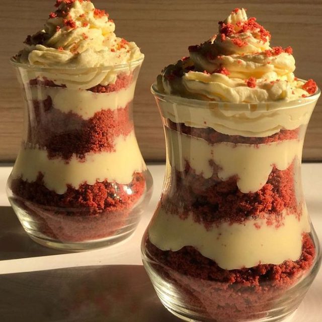 طريقة عمل ايسكريم رد فلفت