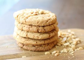 طريقة عمل بسكوت محشي فول سوداني