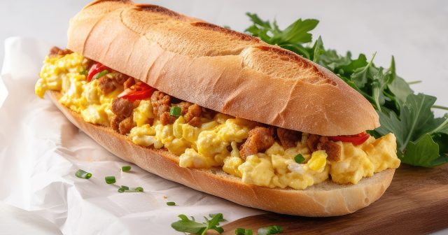 طريقة عمل ساندوتش شكشوكة