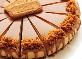 طريقة عمل حلى اللوتس البارد سهل