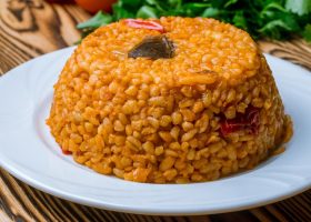 طريقة عمل رز بالبرغل