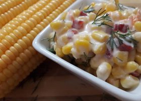 طريقة عمل سلطة الذرة الباردة