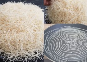 طريقة عمل شعيرية كنافة