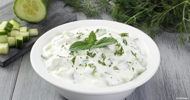 طريقة عمل صوص سلطة المكرونة بالزبادي