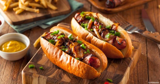 طريقة عمل ساندوتشات سجق