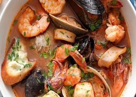 طريقة عمل فواكه البحر