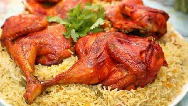 طريقة عمل مندي دجاج بالبيت