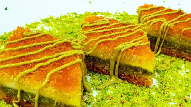 طريقة عمل كنافة بستاشيو