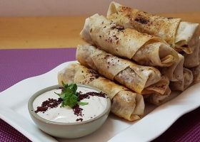 طريقة عمل لفائف المسخن الفلسطيني