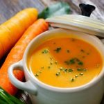 طريقة عمل شوربة البطاطس والجزر