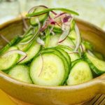طريقة عمل سلطة جبن الفيتا الكريمية بالخيار