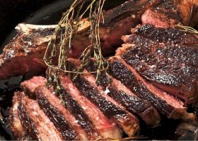 طريقة عمل ستيك مشوي ريب آي