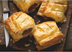 طريقة عمل البف باستري بالجبن واللحم