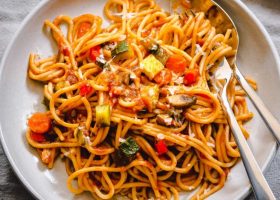 طريقة عمل نودلز بالستيك آسيوي