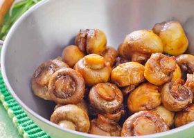 طريقة عمل المشروم المقلي المقرمش