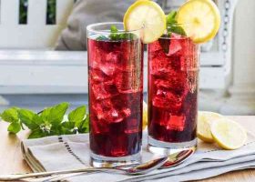 طريقة عمل كركديه مع ليمون