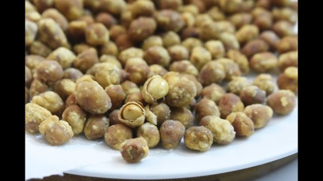 طريقة عمل الفستق المكرمل