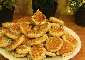 طريقة عمل معمول وافل