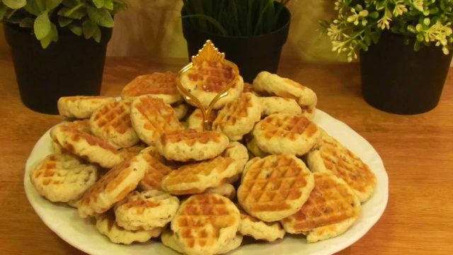 طريقة عمل معمول وافل