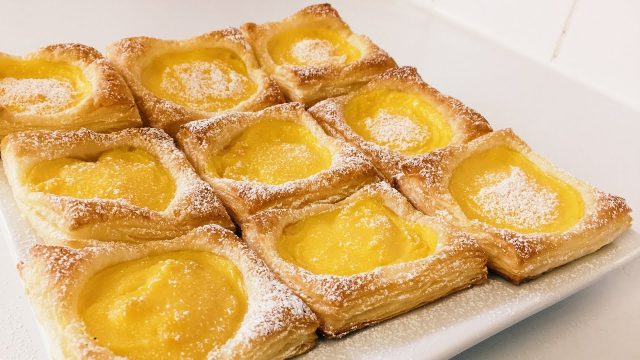 طريقة عمل حلى ملفيه بالكاسترد