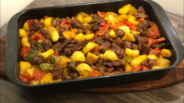 طريقة عمل صينية لحمة بالفرن للرجيم