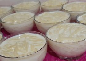 طريقة عمل رشتاية باللبن