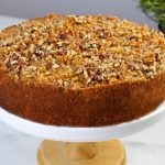 طريقة عمل كيكة التفاح بالزبادي