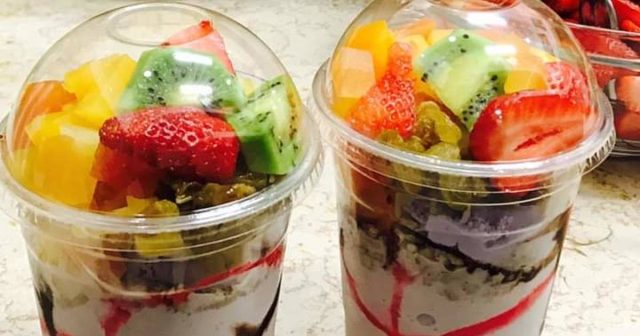 طريقة عمل كوكتيل فواكه قطع