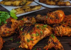 طريقة عمل دجاج مشوي بتتبيلة البيري بيري