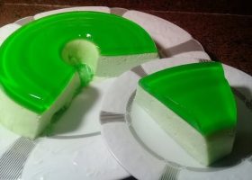 طريقة عمل جيلي التفاح الأخضر