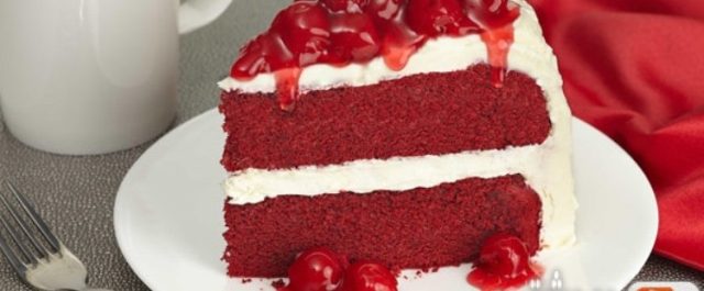 طريقة عمل الكيكة المخملية الباردة