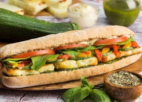 طريقة عمل ساندوتش جبن حلوم