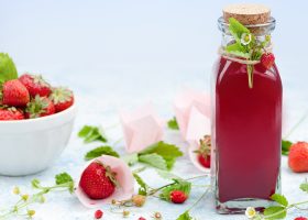 طريقة عمل سيرب الفراولة