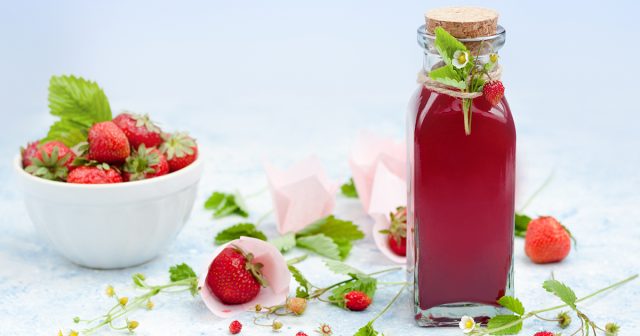 طريقة عمل سيرب الفراولة