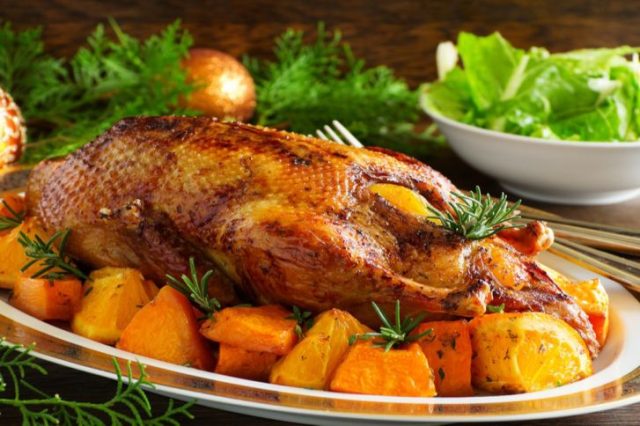 طريقة طبخ البط