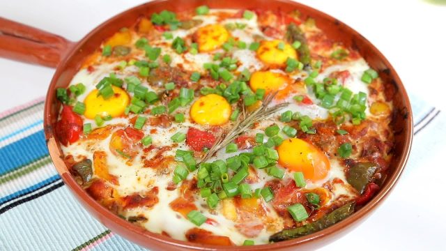 طريقة عمل الشكشوكة الليبية