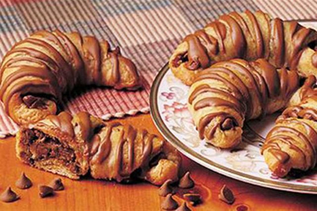 طريقة عمل كرواسون كاكاو