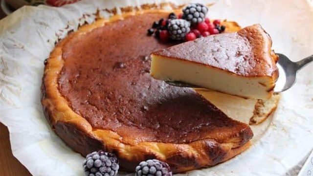 طريقة عمل كيكة سان سيباستيان