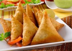 طريقة عمل سمبوسة بالخضار والكاري