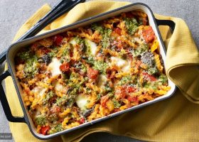 طريقة عمل صينية خضار بالجبن