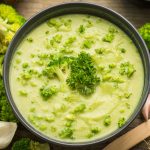 طريقة عمل شوربة بروكلي بالشوفان