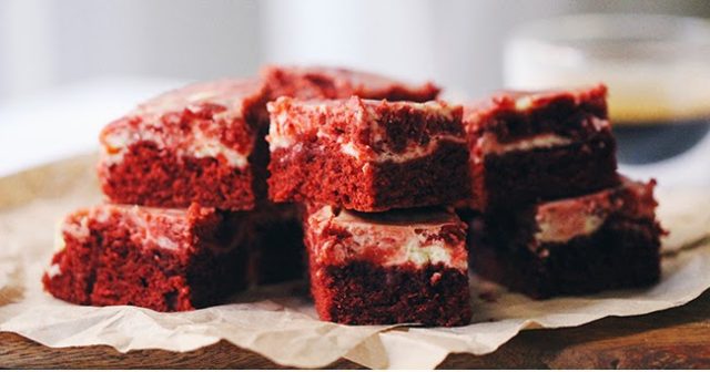 طريقة عمل حلى ريد فلفت براونيز