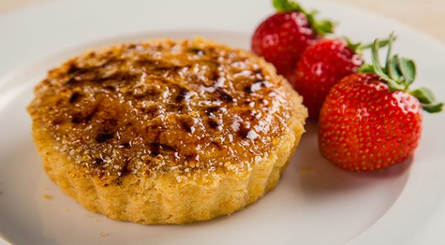 طريقة عمل تارت كريم بروليه