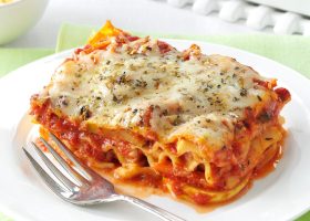 طريقة عمل لازانيا نباتية