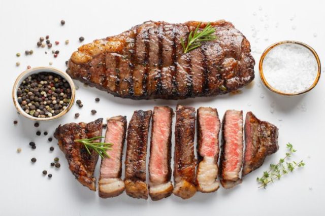 طريقة عمل ستيك مشوي مع البهارات