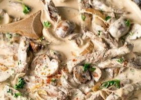 طريقة عمل ستروجانوف بالكفتة