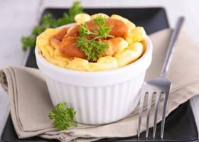 طريقة عمل سوفليه الجبن