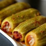 طريقة عمل كوسا محشية بصلصة الطماطم