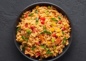 طريقة عمل الأرز الآسيوي بالدجاج